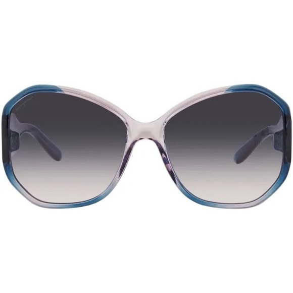 Salvatore Ferragamo Women’s SF942S Blue Antique Rose/Blue Gradient Sunglasses - Picture 2 of 11